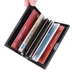 Aluminum Alloy Credit Card Bank Card Security Anti Magnetic Large Capacity Card Holder - Image 4