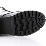 Round Head Low-profile Women Ankle Boots - Image 4