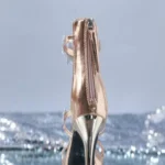 Sexy Peep Toe Five Pointed Star High Heels Sandals Wedding Shoes - Image 6