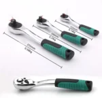 TUOSEN Quick-release Socket Wrench Curved Handle Ratchet Spanner - Image 2