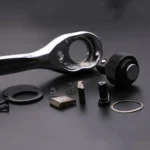 TUOSEN Quick-release Socket Wrench Curved Handle Ratchet Spanner - Image 3