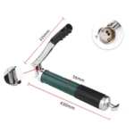 TUOSEN Hardware Tool Pressure Rod Type Greaser Oiling Tool High Pressure Manual Greaser - Image 3