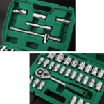TUOSEN 32 In 1 Sleeve Combination Tool Auto Repair Tool Casing Wrench Set - Image 4