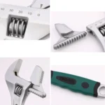 Multifunctional Water Pipe Wrench Movable Dual-purpose Spanner - Image 5