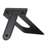 2 PCS Simple Metal Bookend Support Frame Non Slip Book Stand Desktop Organizer - Image 2