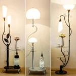 Storage Vertical Table Lamp Floor Lamp Coffee Table Living Room Bedroom Bedside Sofa - Image 3