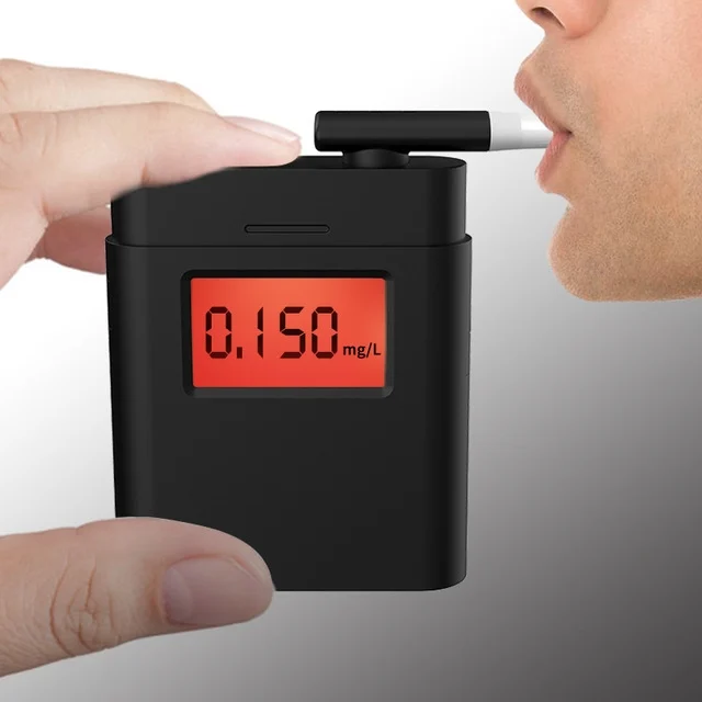 TBD04192828.webp Breath Alcohol Tester Portable Digital Display Square Car Alcohol Tester - Image 1
