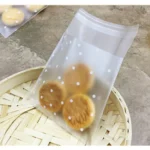 100pcs / Pack Plastic Transparent Cellophane Bags Polka Dot Candy Cookie Gift Bag with DIY Self Adhesive Pouch Celofan Bags for Party - Image 7