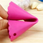 2 PCS Kitchen Peeling Garlic Press Garlic Peeler Does Not Hurt the Hand Silicone Garlic Peeler - Image 3