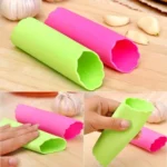 2 PCS Kitchen Peeling Garlic Press Garlic Peeler Does Not Hurt the Hand Silicone Garlic Peeler - Image 4