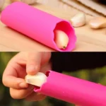 2 PCS Kitchen Peeling Garlic Press Garlic Peeler Does Not Hurt the Hand Silicone Garlic Peeler - Image 5