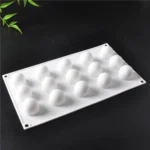 French Dessert 15 Even Spherical Cake Mold Mousse Silicone Creative DIY Baking Mold - Image 3