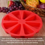 DIY Silicone Eight-point Triangle Mould Silicone Cake Mold Baking Tool, Random Color Delivery - Image 5