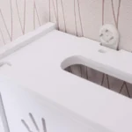 Wifi Router Box PVC Wall-mounted Shelf Hanging Board Bracket Storage Box - Image 4