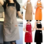 Canvas Apron Milk Tea Coffee Shop Baking Restaurant Fashion Men and Women Overalls - Image 3