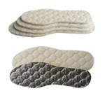 1 Pair Men And Women Wool Warm Insole Aluminum Film Insulation Sports Shock Insoles - Image 2