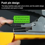 Two-Color Plastic Vegetable And Fruit Strapping Device - Image 5