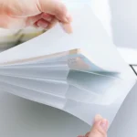 Multi-layer Buckle Matte Transparent Folder Information Booklet - Image 5