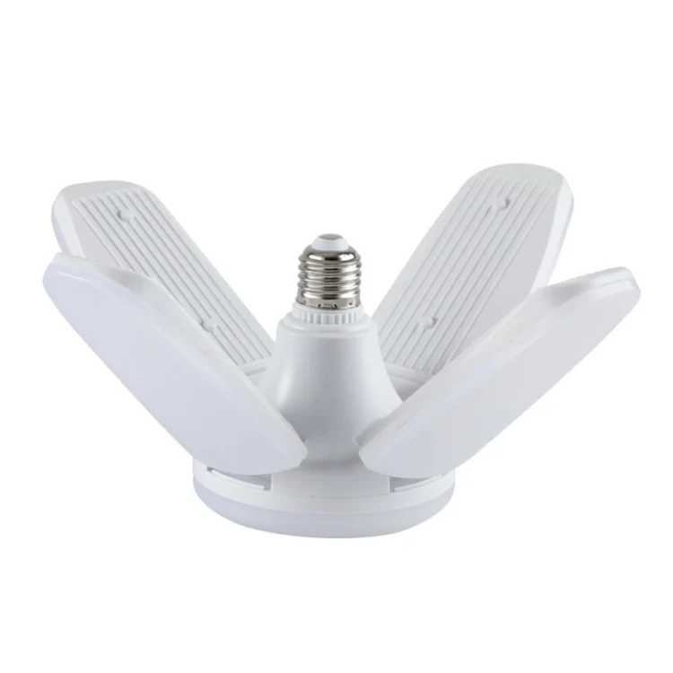 60W 5 Leaves 235 LEDs SMD 2835 Foldable Household Bulb, AC 120-265V
