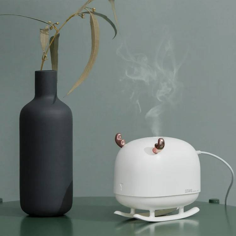 TBD0420583501A_9.webp SOTHING DSHJ-H-009 260ML Deer Air Humidifier USB Home Atmosphere Night Light Air Purifier - Image 10