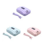 Handheld Carpet Sweeper Brush Sofa Bed Pet Hair Debris Crumb Dirt Fur Cleaner Roller Cleaning Tools, Random Color Delivery - Image 2