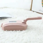 Handheld Carpet Sweeper Brush Sofa Bed Pet Hair Debris Crumb Dirt Fur Cleaner Roller Cleaning Tools, Random Color Delivery - Image 3