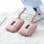 Handheld Carpet Sweeper Brush Sofa Bed Pet Hair Debris Crumb Dirt Fur Cleaner Roller Cleaning Tools, Random Color Delivery - Image 5