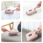 Handheld Carpet Sweeper Brush Sofa Bed Pet Hair Debris Crumb Dirt Fur Cleaner Roller Cleaning Tools, Random Color Delivery - Image 6