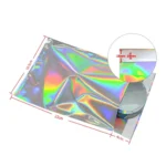 100 PCS / Set  Laser Self Sealing Plastic Envelopes Mailing Bags Gift Packaging Bags - Image 4