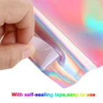 100 PCS / Set  Laser Self Sealing Plastic Envelopes Mailing Bags Gift Packaging Bags - Image 8