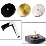 Art Wall Clock Background Wall Stickers TV Wall Stickers 3D Bird Leaves Wall Clock Home Accessories - Image 3