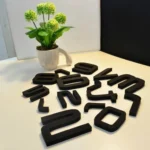 Art Wall Clock Background Wall Stickers TV Wall Stickers 3D Bird Leaves Wall Clock Home Accessories - Image 4