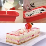 Rectangular Silicone Mold Chocolate Cake Decoration Accessories Baking Tools - Image 5