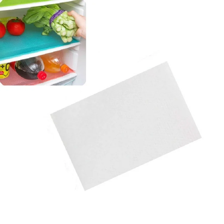 TBD0420687901_1.webp 4 PCS / Set Environmentally Friendly Waterproof Washable Antibacterial Antifouling Refrigerator Mat - Image 2
