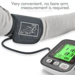 JZ-256A Tri-Color Backlight Automatic Upper Arm Sphygmomanometer Home Electronic Sphygmomanometer - Image 2