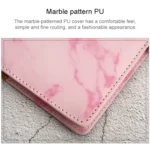 A5 Marble Texture Retro Password Lock Notebook Multifunctional Student Handbook Notepad - Image 3