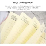 A5 Marble Texture Retro Password Lock Notebook Multifunctional Student Handbook Notepad - Image 7