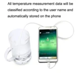 Pcsensor Milk Powder Fish Tank Temperature Detection USB Mobile Phone Probe Thermometer - Image 5