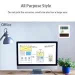 Pcsensor Fish Tank Indoor Solar Cell-free LCD High-precision Light Energy Thermometer - Image 6