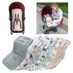 Baby Stroller Cotton Cushion Universal Shock-proof Thick Warm Infant Dining Chair Baby Cushion in Autumn and Winter - Image 5
