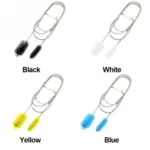 Kitchen Water Pipe Cleaning Brush Stainless Steel Cleaning Brush Spring Long Hair Brush - Image 2
