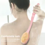Long Handle Bath Brush Soft Hair Bath Brush with Massage Back Brush - Image 5