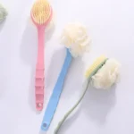 Long Handle Bath Brush Soft Hair Bath Brush with Massage Back Brush - Image 8