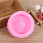 DIY Chocolate Cake Pudding Decoration Tool Face Silicone Model Baking Mold - Image 8