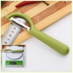 4个一卖 Stainless Steel Round Handle Peeler Sugar Cane Scraper Fruit Plane - Image 4