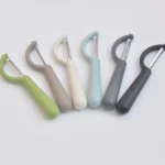 4个一卖 Stainless Steel Round Handle Peeler Sugar Cane Scraper Fruit Plane - Image 6