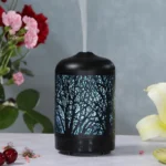 Metal Tree Air Humidifier Essential Oil Diffuser Mist Maker Colorful LED Lamp Diffuser Aromatherapy Air Purifier, - Image 7