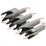 8 In 1 Carbon Steel Corkscrew Woodworking Hole Punch - Image 6