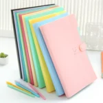 Candy-colored Smiling Face Multi-layer Portfolio Pouch Plastic Information Book File Folder - Image 3
