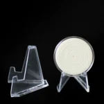 Acrylic Tripod Coin Display Badge Collection Rack